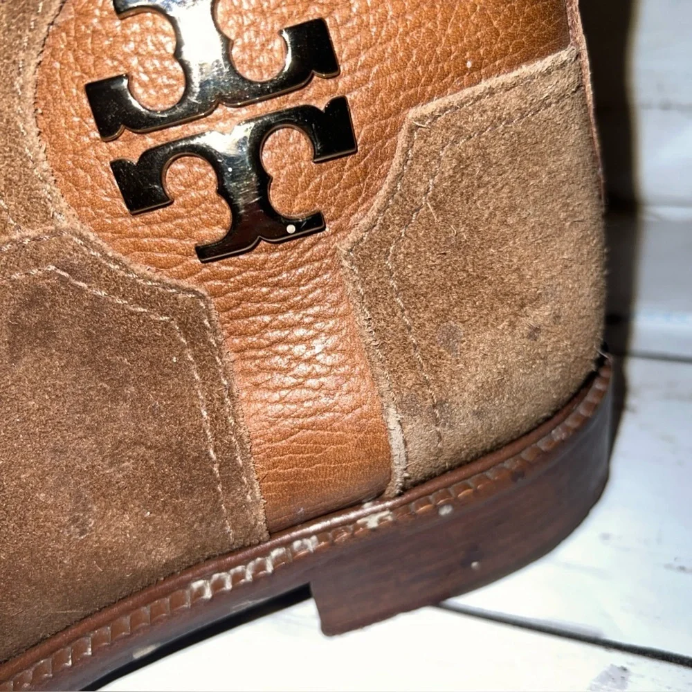 Tory Burch Brown Ankle Boots 9.5